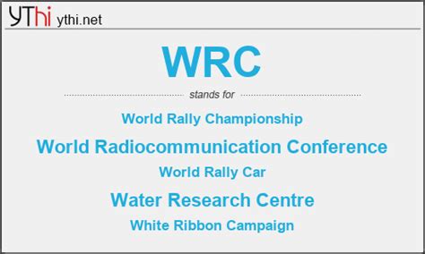 what does wrc mean